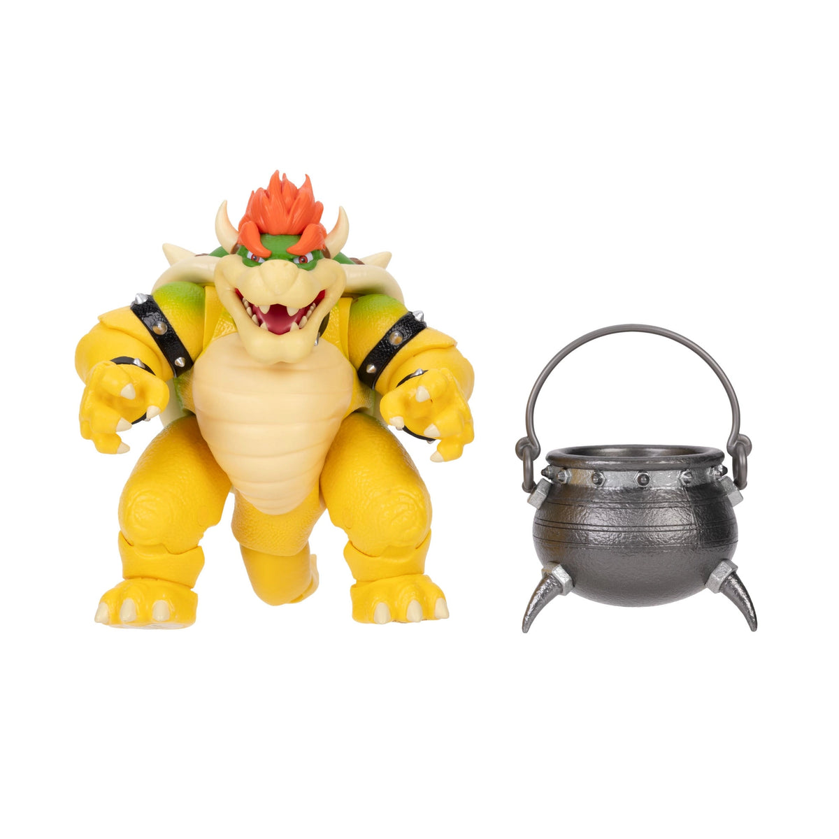 JAKKS Super Mario Galaxy Movie Bowser 6" Figure with Cauldron