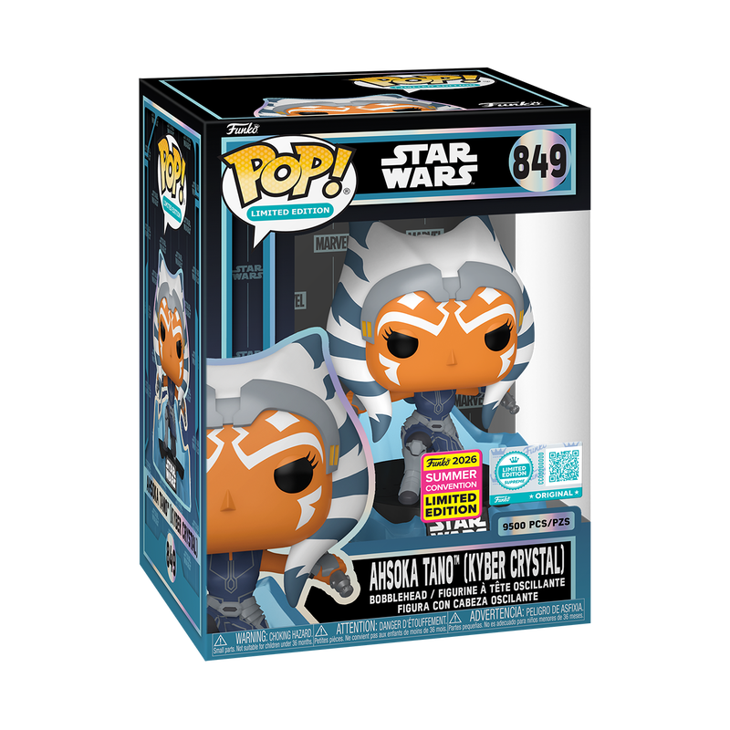 Funko Pop! SDCC Star Wars Ahsoka Tano (Kyber Crystal) #849