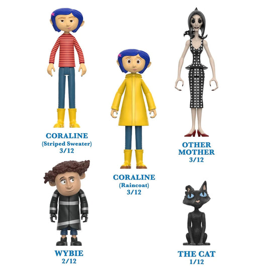 Super7 Coraline Blind Box Reaction Figures