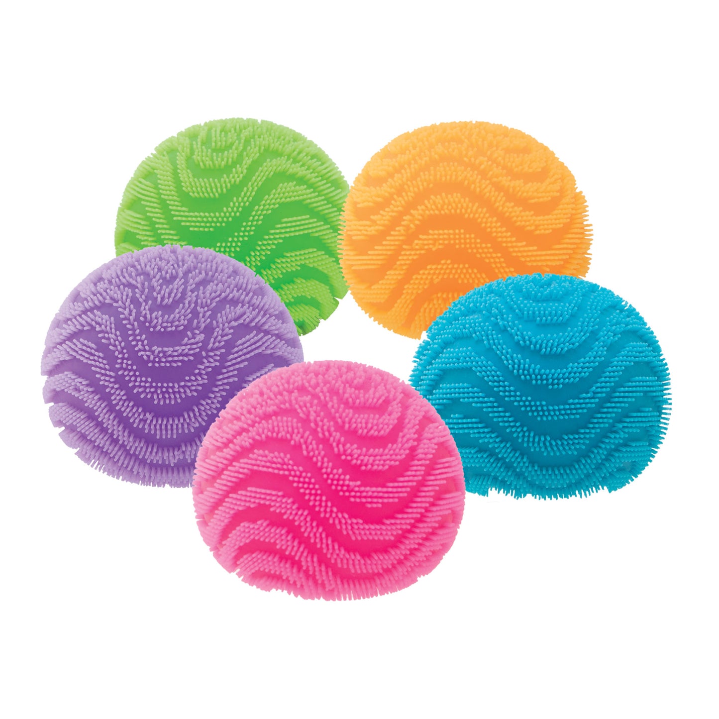 Schylling NeeDoh Fuzz Ball Wonder Waves (Colors May Vary)