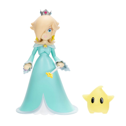 Super Mario Rosalina 4" Figure with Luma Magic Wand Wave 52