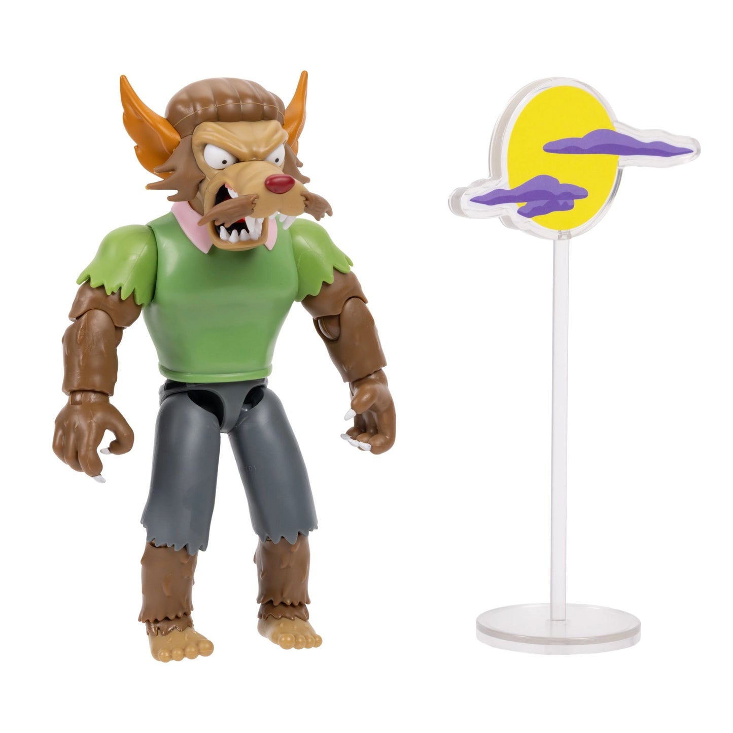 JAKKS The Simpsons Treehouse of Horror Werewolf Ned Flanders 5" Figure