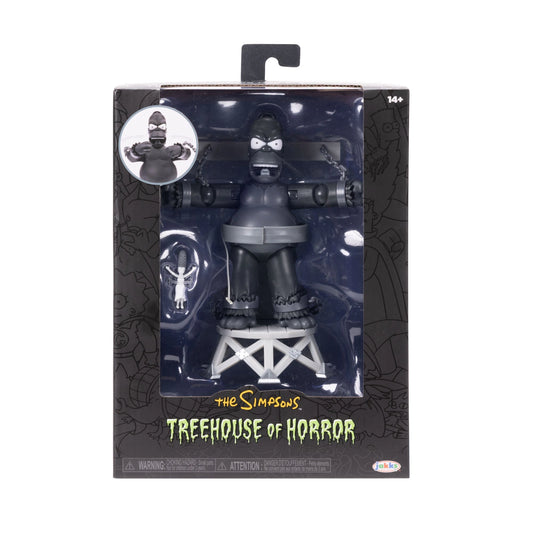 JAKKS The Simpsons Treehouse of Horror Premium Homer w/ Mini Marge