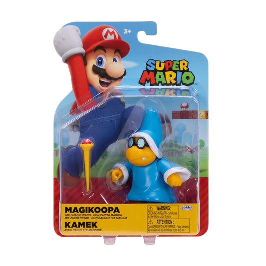 Super Mario Magikoopa 4" Figure with Magic Wand Wave 52