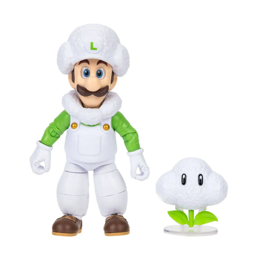 JAKKS Super Mario Galaxy Movie Cloud Luigi 5” Figure