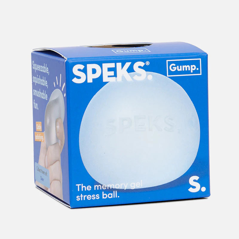 Speks Gump Memory Gel Stress Ball - Dew