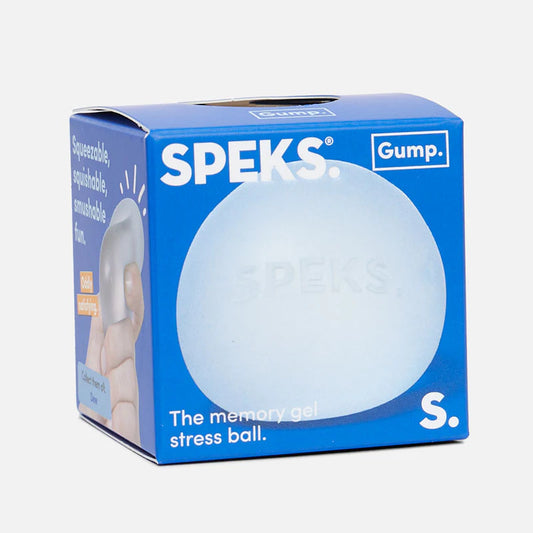 Speks Gump Memory Gel Stress Ball - Dew