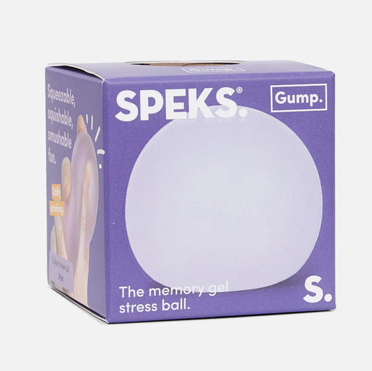Speks Gump Memory Gel Stress Ball - Mist