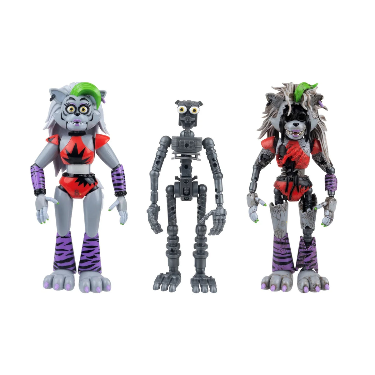 Five Nights at Freddy's FNAF ENDO Roxanne Wolf & Shattered Roxanne Wolf