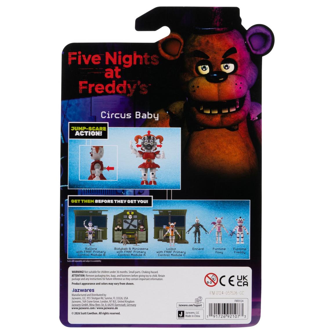 Five Nights at Freddy's FNAF Circus Baby 5" Action Figure