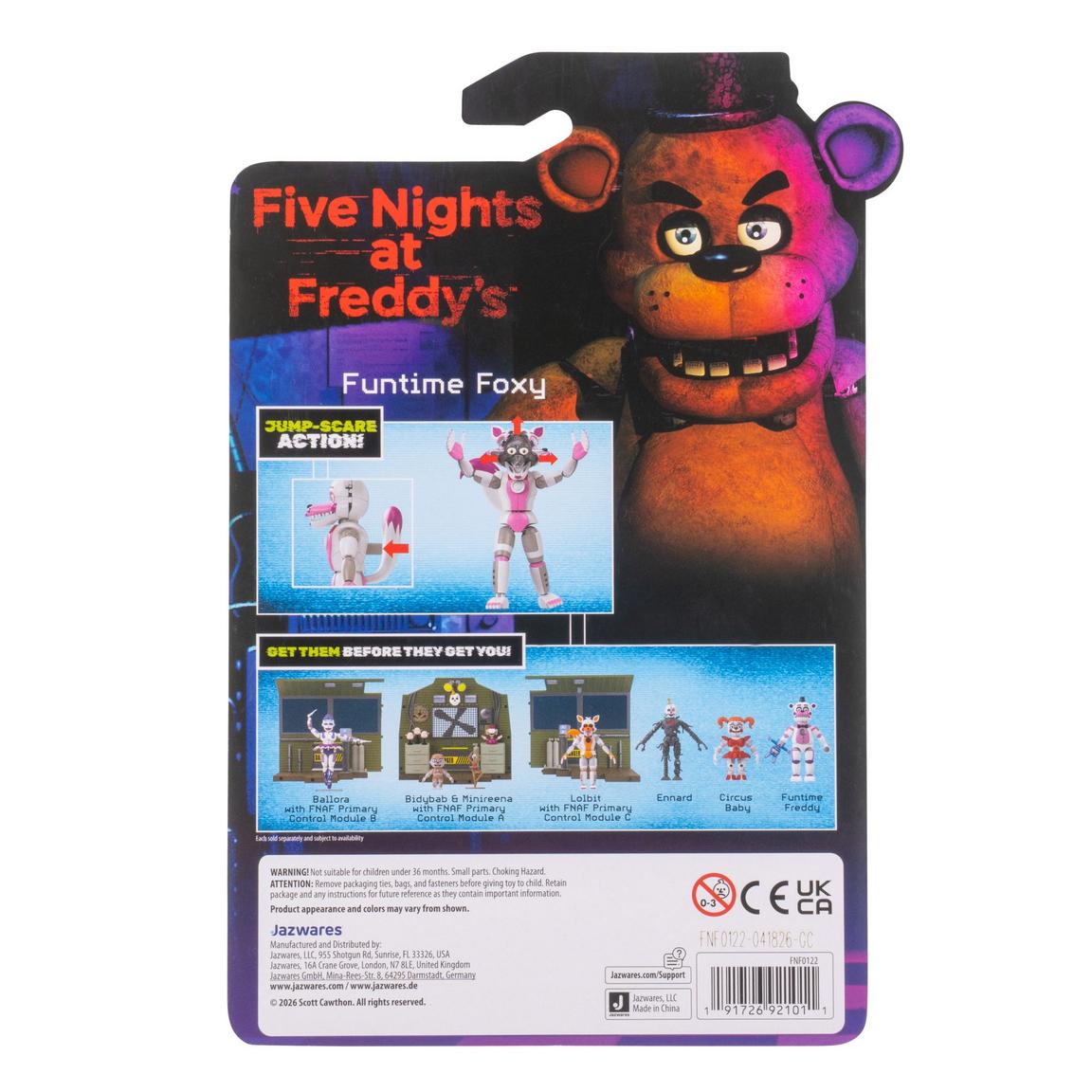 Five Nights at Freddy's FNAF Funtime Foxy 5" Action Figure