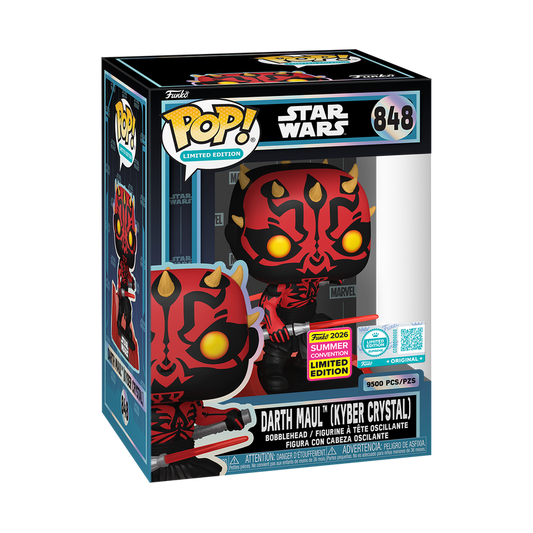 Funko Pop! SDCC Star Wars Pop! Darth Maul (Kyber Crystal) #848