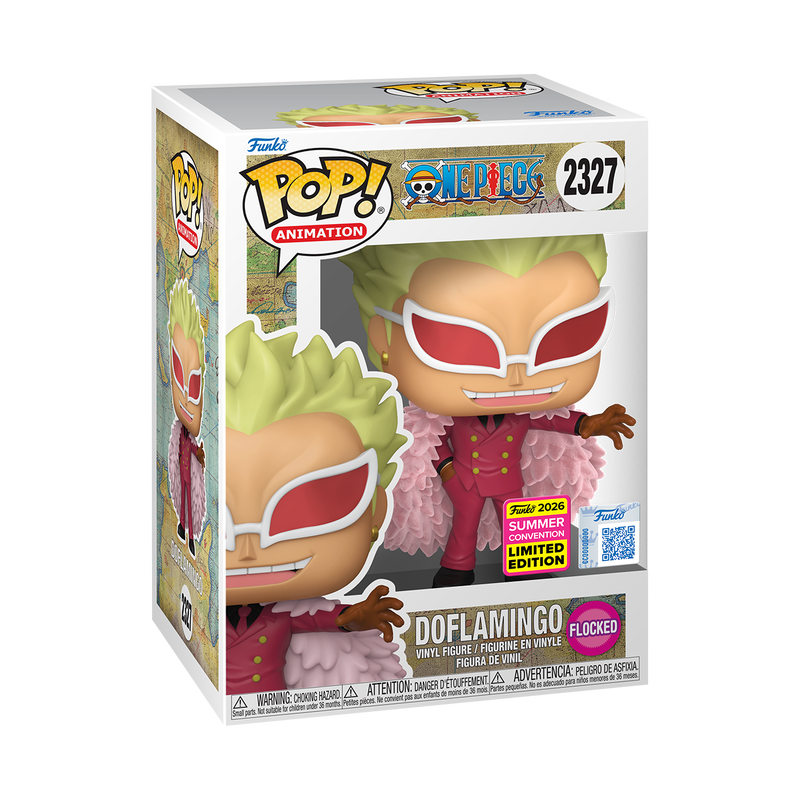 Funko Pop! SDCC One Piece Pop! Doflamingo (Flocked) #2327