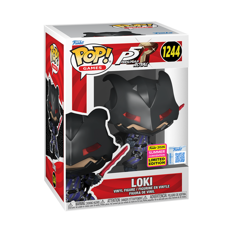 Funko Pop! SDCC Persona Pop! Loki with Sword #1244