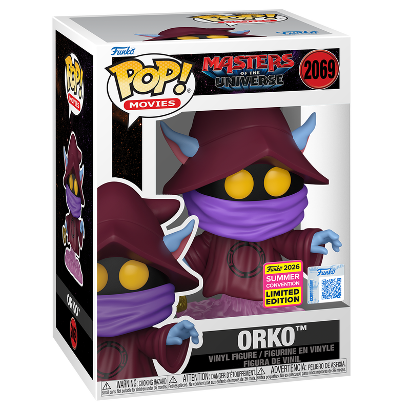 Funko Pop! SDCC Masters of the Universe Pop! Orko (Live Action) #2069