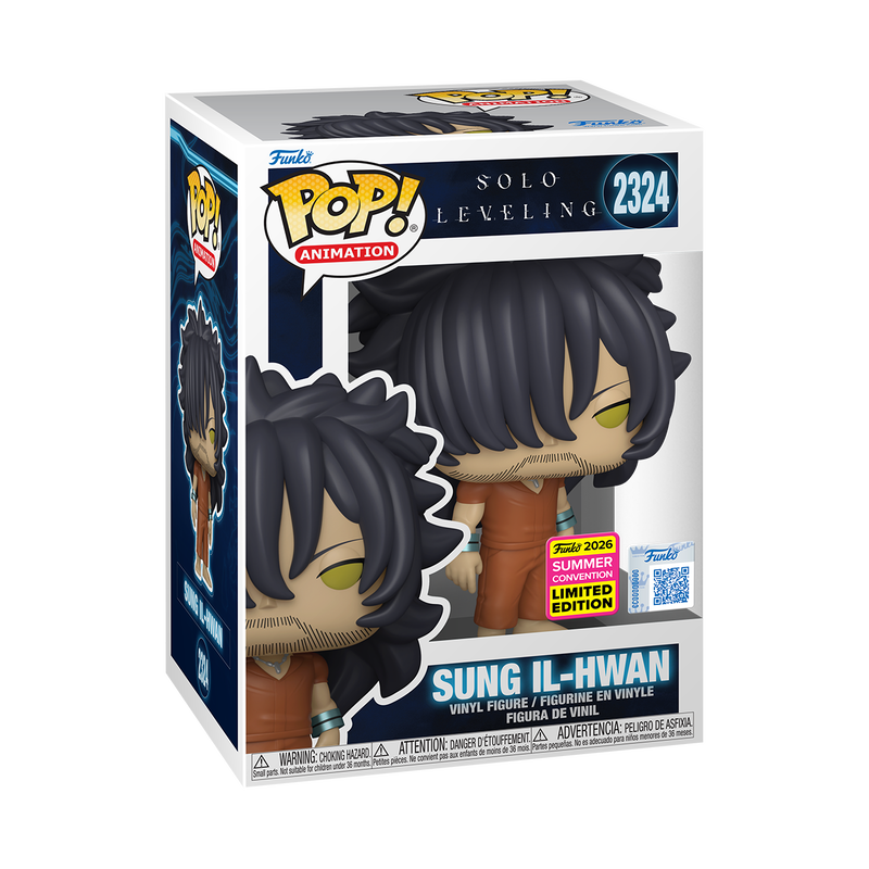 Funko Pop! SDCC Solo Leveling Pop! Sung Il-Hwan #2324