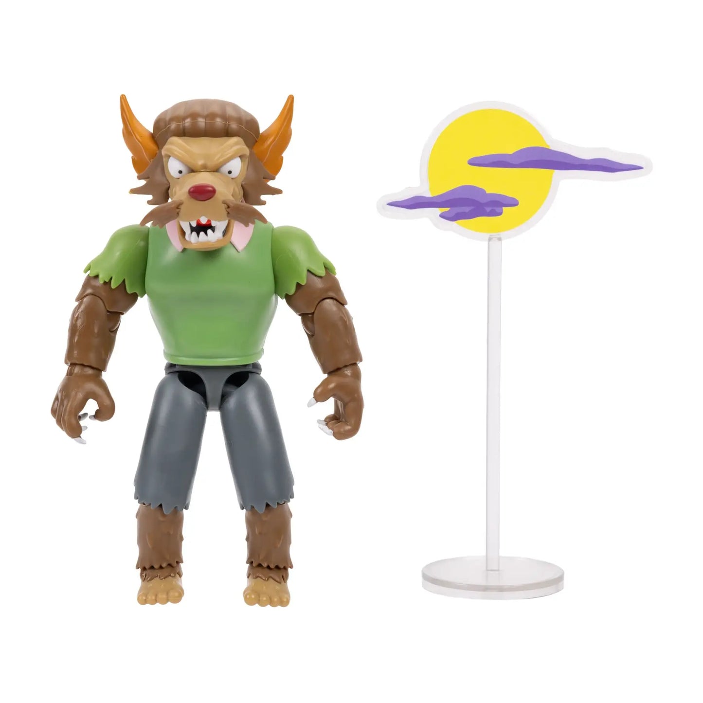 JAKKS The Simpsons Treehouse of Horror Werewolf Ned Flanders 5" Figure