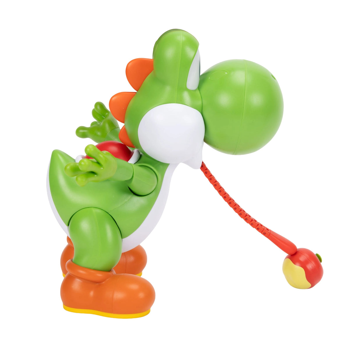 JAKKS Super Mario Yum Yum Yoshi 9.5" Interactive Figure w/ Apple