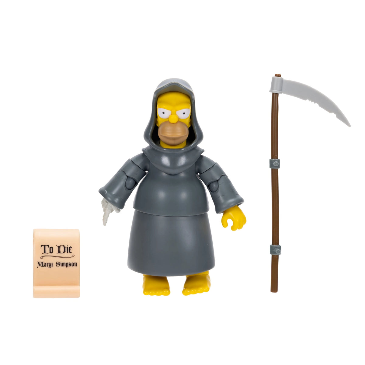 JAKKS The Simpsons Treehouse of Horror Grim Reaper Homer 5" Figure