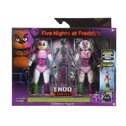 Five Nights at Freddy's FNAF ENDO Glamrock Chica Parts & Shattered Glamrock Chica