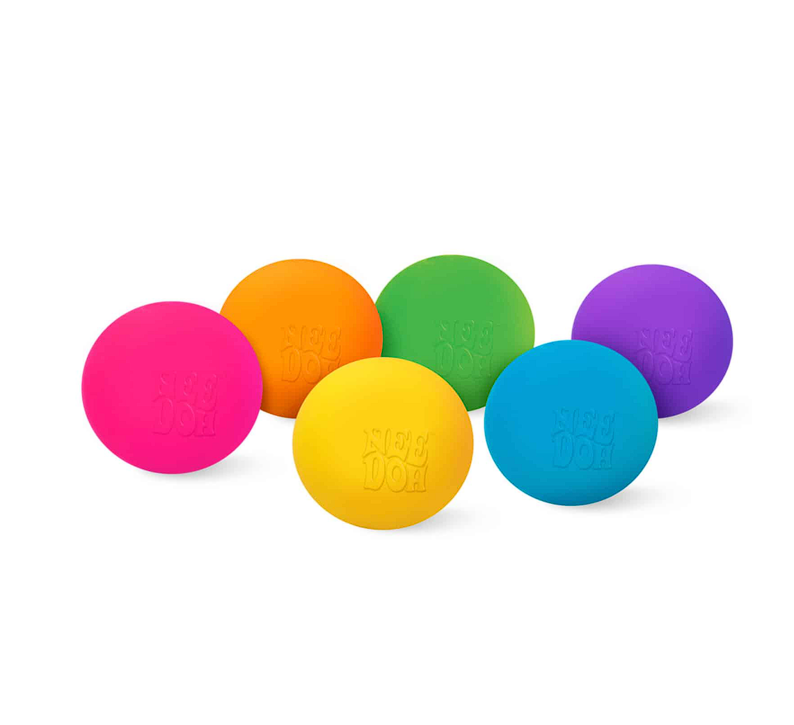 Schylling NeeDoh Rainboh 6 Pack